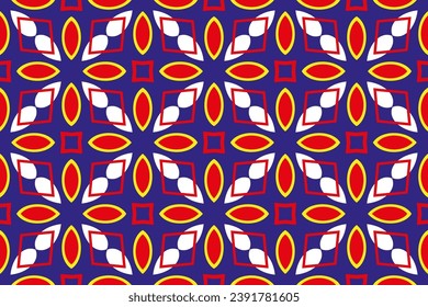 Abstract shape , geometric motif basic pattern continuous background.