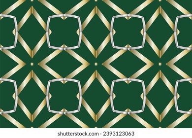 Abstract shape , geometric motif, basic pattern continuous background. Abstract classic golden pattern.