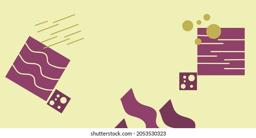 abstract shape geometric pastel background