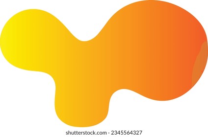 Abstract Shape Gradient Element with abstract shapes and gradient colors