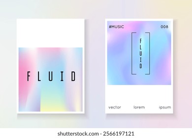 Abstract Shape. Holograph Poster. Iridescent Foil. Vintage Effect. Colourful Prism Template. Pink Geometric Flyer. Digital Banner. Purple Abstract Shape