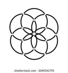 abstract shape icon or symbol design