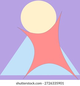 Ilustración de forma Abstractas - 03
