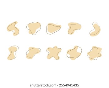 Abstract Shape With Line Element Set