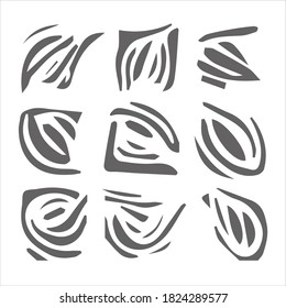 Abstract Shape for Liquid Drops Effect