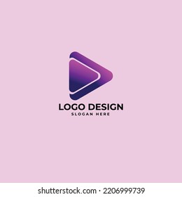 Abstract shape logo design vector illustration