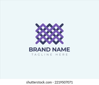 Abstract shape logo emblem design elegant modern minimal style vector illustration. Premium business geometric logotype symbol for corporate identity.