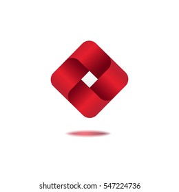Abstract shape logo, eps10 vector