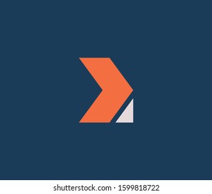 Abstract shape Logo Icon Minimal emblem design template