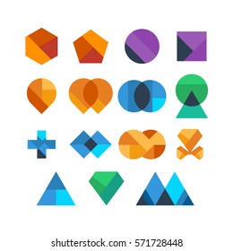 Abstract Shape Logo Modern Collections