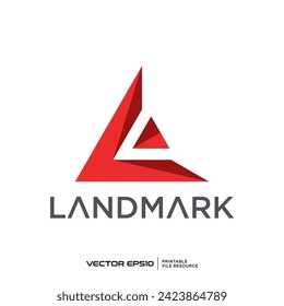 Abstract shape logo vector illustration