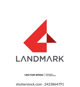 Abstract shape logo vector illustration