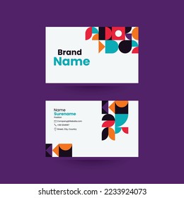 Abstract shape modern background illustration template design