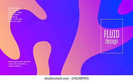Abstract Shape. Multicolor Paper. Cool Colorful Wallpaper. Tech Landing Page. Mobile Website. Purple Bright Banner. Wave Liquid Background. Dynamic Texture. Lilac Abstract Shape