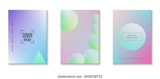 Abstract Shape. Multyplying Circle Illustration. Pink Noise Triangle Set. 3d Poster. Texture Minimal Design. Hipster Placard. Creative Banner. Purple Abstract Shape