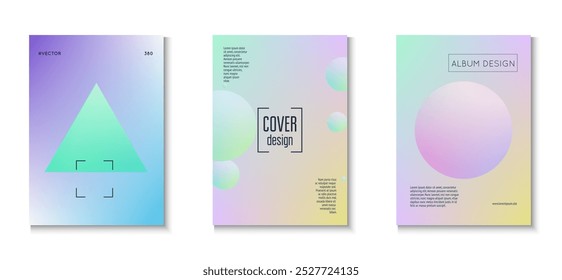 Abstract Shape. Multyplying Memphis Banner. Digital Poster. Minimal Design. Gradient Poster. Futuristic Modern Collection. Blue 3d Set. Pink Abstract Shape