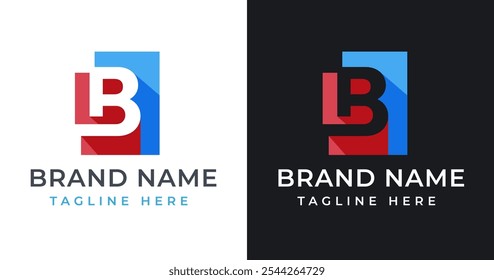 Abstract Shape on Letter B Logo Inspiration. Initial Letter B with Abstract Shape Logo Design. Abstract Shape Symbol for Corporate Business Identity. Alphabet Vector Logo Illustration