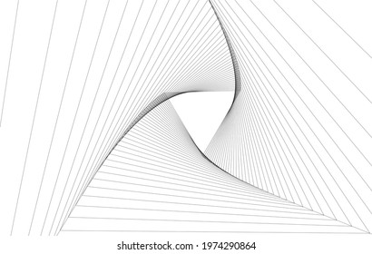 abstract shape on white background