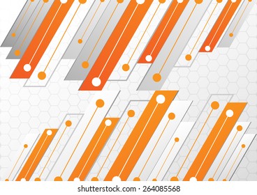 abstract  shape paper background