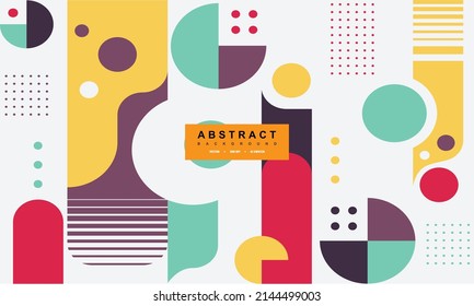 Abstract Shape Pattern background.  Fluid shapes composition. Abstract decoration, golden pattern, halftone gradients, 3d Vector illustration.