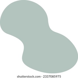 Abstract shape recolorable vector element