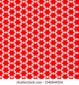 Abstract shape red pattern vector background