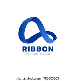 Abstract shape, ribbon, infinity