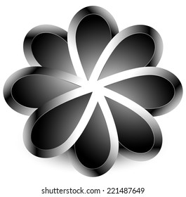 Abstract shape - rotation