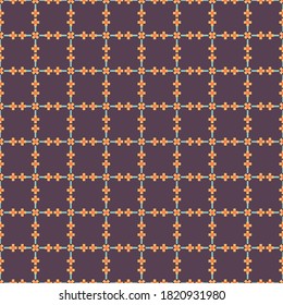 Abstract shape seamless pattern geometric  background.