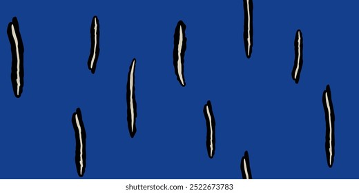 Abstract shape seamless pattern illustration. Modern minimalist art print background of curvy shapes.Fashion fabric, liquid texture design.
