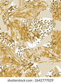Abstract shape seamless pattern. upscale big shape geometry, graphical textures. more trendy colors, swirl,wave, background. vector illustration. 