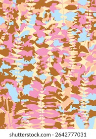 Abstract shape seamless pattern. upscale big shape geometry, graphical textures. more trendy colors, swirl,wave, background. vector illustration. 