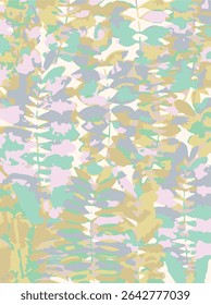 Abstract shape seamless pattern. upscale big shape geometry, graphical textures. more trendy colors, swirl,wave, background. vector illustration. 
