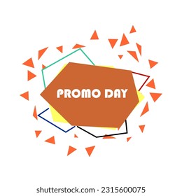 Signo de forma abstracta para publicidad 