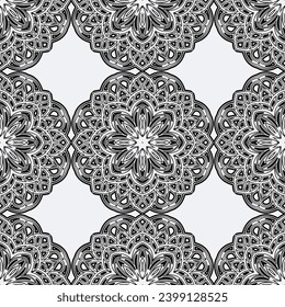 Abstract shape simple geometric motif classic vector pattern continuous background. Modern fabric design textile swatch ladies dress.
