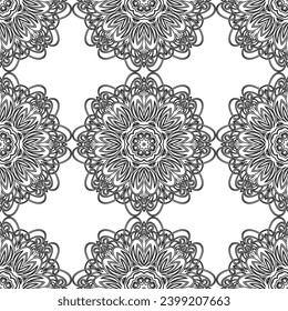 Forma abstracta de simple motivos geométricos patrón vectorial clásico de fondo continuo. Diseño de tela moderna vestimenta de las mujeres de la muestra textil.