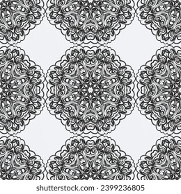 Forma abstracta de simple motivos geométricos patrón vectorial clásico de fondo continuo. Diseño de tela moderna vestimenta de las mujeres de la muestra textil.