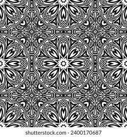 Abstract shape simple geometric motif classic vector pattern continuous background. Modern fabric design textile swatch ladies dress.