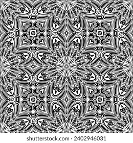 Abstract shape simple geometric motif classic vector pattern continuous background. Modern fabric design textile swatch ladies dress.