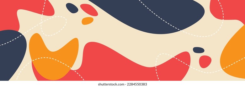 abstract shape spring background, wave pattern with free space for text. Template for banners, posters, social media