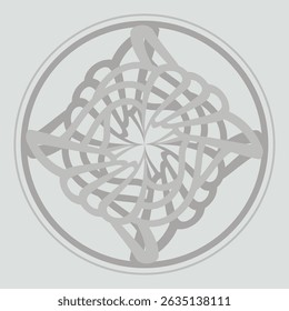 Abstract Shape Stripe Dynamic Vector Design