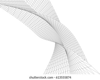 abstract shape structure