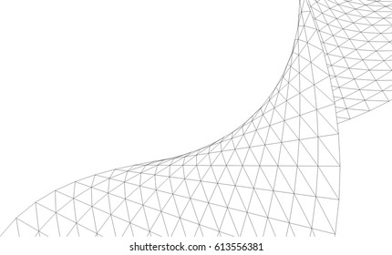 abstract shape structure