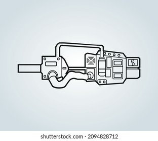 abstract shape structure for war for illustration