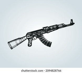 estructura de forma abstracta para la guerra por ilustración