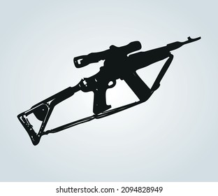 abstrakte Form des Krieges zur Illustration