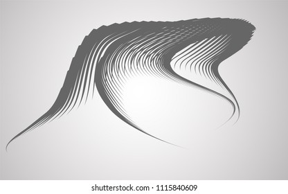 abstract shape transformation background  vector