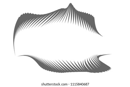 abstract shape transformation background  vector