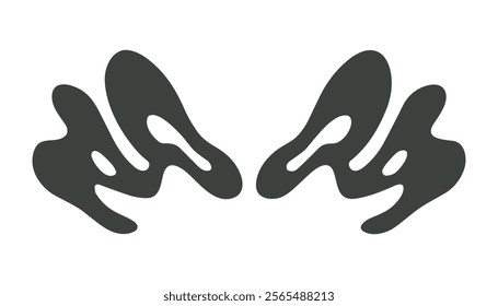 abstract shape vector art. abstract shape