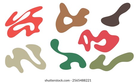 abstract shape vector art. abstract shape